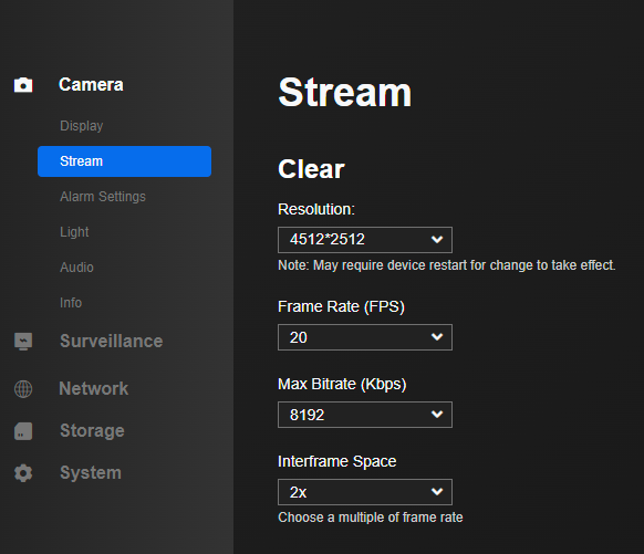 RLC-1224A stream setting.png